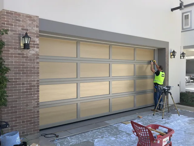 Garage door replacement service by Macedonia Garage Door Repair in Macedonia